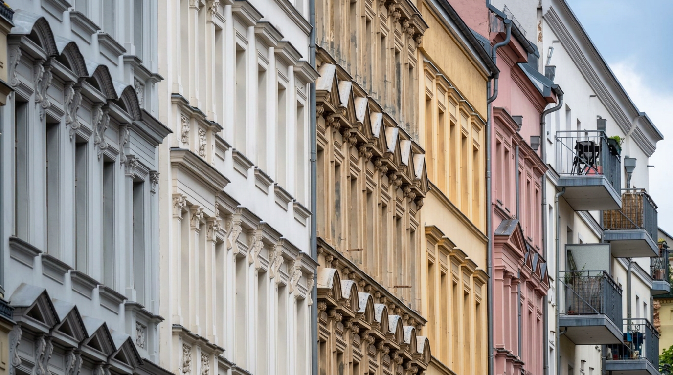 Historische Münchner Hausfassaden
